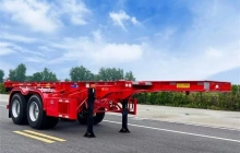 2-axis skeleton trailer