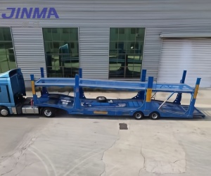 2-axle vehicle transport semi-trailer - Car transport semi-trailer - Trailer manufacturer, semi-trailer factory, truck and...