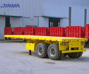20ft flatbed semi-trailer - flatbed semi-trailer - Trailer manufacturer, semi-trailer factory, truck and dump truck supplier