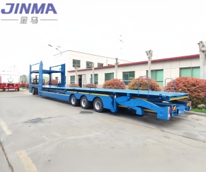 3-axle vehicle transport semi-trailer - Car transport semi-trailer - Trailer manufacturer, semi-trailer factory, truck and...