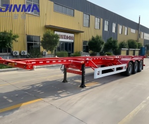 40ft skeleton semi-trailer - Semi Trailer - Trailer manufacturer, semi-trailer factory, truck and dump truck supplier