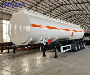 4-axis oil tank semi-trailer - Oil tank semi-trailer - Trailer manufacturer, semi-trailer factory, truck and dump truck su...