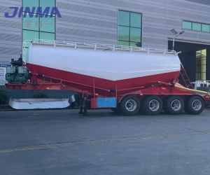 50cbm bulk cement semi-trailer - Bulk cement transport semi-trailer - Trailer manufacturer, semi-trailer factory, truck an...