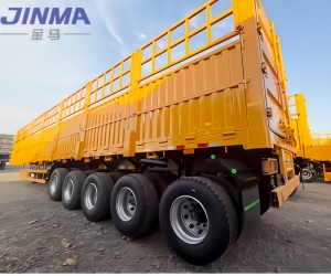 5-axle fence semi-trailer - Fence semi-trailer - Trailer manufacturer, semi-trailer factory, truck and dump truck supplier