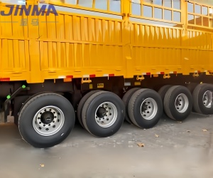 5-axle fence semi-trailer - Fence semi-trailer - Trailer manufacturer, semi-trailer factory, truck and dump truck supplier