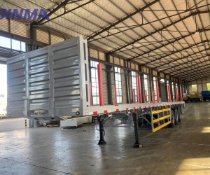 Column flatbed semi-trailer - flatbed semi-trailer - Trailer manufacturer, semi-trailer factory, truck and dump truck supp...