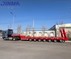 Multi axle low bed semi-trailer - Low bed semi-trailer - Trailer manufacturer, semi-trailer factory, truck and dump truck ...