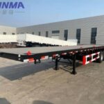 2-axle flatbed semi-trailer - flatbed semi-trailer - Trailer manufacturer, semi-trailer factory, truck and dump truck supp...