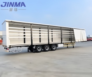 3-axis Curtain Side Semi Trailer - Curtain semi-trailer - Trailer manufacturer, semi-trailer factory, truck and dump truck...