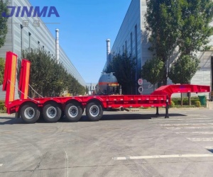 4-axis 60T low bed semi-trailer - Low bed semi-trailer - Trailer manufacturer, semi-trailer factory, truck and dump truck ...