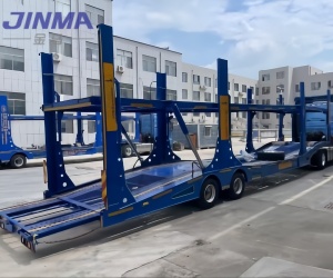 2-axle vehicle transport semi-trailer - Car transport semi-trailer - Trailer manufacturer, semi-trailer factory, truck and...
