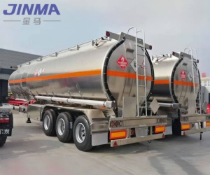 Aluminum alloy oil tank semi-trailer - Oil tank semi-trailer - Trailer manufacturer, semi-trailer factory, truck and dump ...