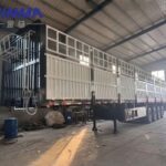 4-axis fence semi-trailer - Fence semi-trailer - Trailer manufacturer, semi-trailer factory, truck and dump truck supplier