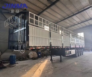 4-axis fence semi-trailer - Fence semi-trailer - Trailer manufacturer, semi-trailer factory, truck and dump truck supplier