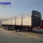 4-axis fence semi-trailer - Fence semi-trailer - Trailer manufacturer, semi-trailer factory, truck and dump truck supplier