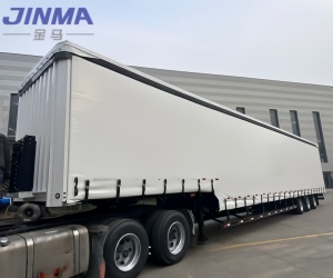 3-axis Curtain Side Semi Trailer - Curtain semi-trailer - Trailer manufacturer, semi-trailer factory, truck and dump truck...