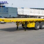 20ft flatbed semi-trailer - flatbed semi-trailer - Trailer manufacturer, semi-trailer factory, truck and dump truck supplier