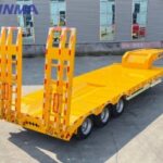 3-axis 50T low bed semi-trailer - Low bed semi-trailer - Trailer manufacturer, semi-trailer factory, truck and dump truck ...