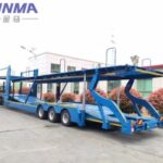 3-axle vehicle transport semi-trailer - Car transport semi-trailer - Trailer manufacturer, semi-trailer factory, truck and...