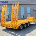 3-axis 50T low bed semi-trailer - Low bed semi-trailer - Trailer manufacturer, semi-trailer factory, truck and dump truck ...