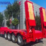 4-axis 60T low bed semi-trailer - Low bed semi-trailer - Trailer manufacturer, semi-trailer factory, truck and dump truck ...