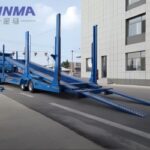 2-axle vehicle transport semi-trailer - Car transport semi-trailer - Trailer manufacturer, semi-trailer factory, truck and...
