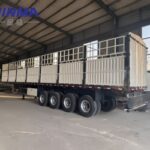 4-axis fence semi-trailer - Fence semi-trailer - Trailer manufacturer, semi-trailer factory, truck and dump truck supplier