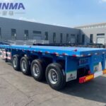 4-axis flatbed semi-trailer - flatbed semi-trailer - Trailer manufacturer, semi-trailer factory, truck and dump truck supp...